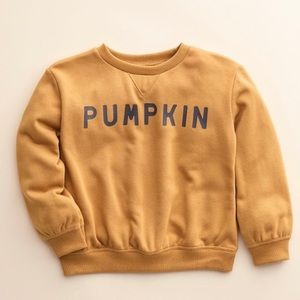NEW 🦃 PUMPKIN Sweatshirt by Little Co. SZ 24 months